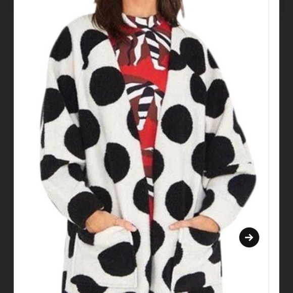 Farm Rio Polka Dot Cardigan Nwt Xl 
